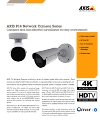 Um das Dokument anzuzeigen Axis P1425-E Bedienungsanleitung